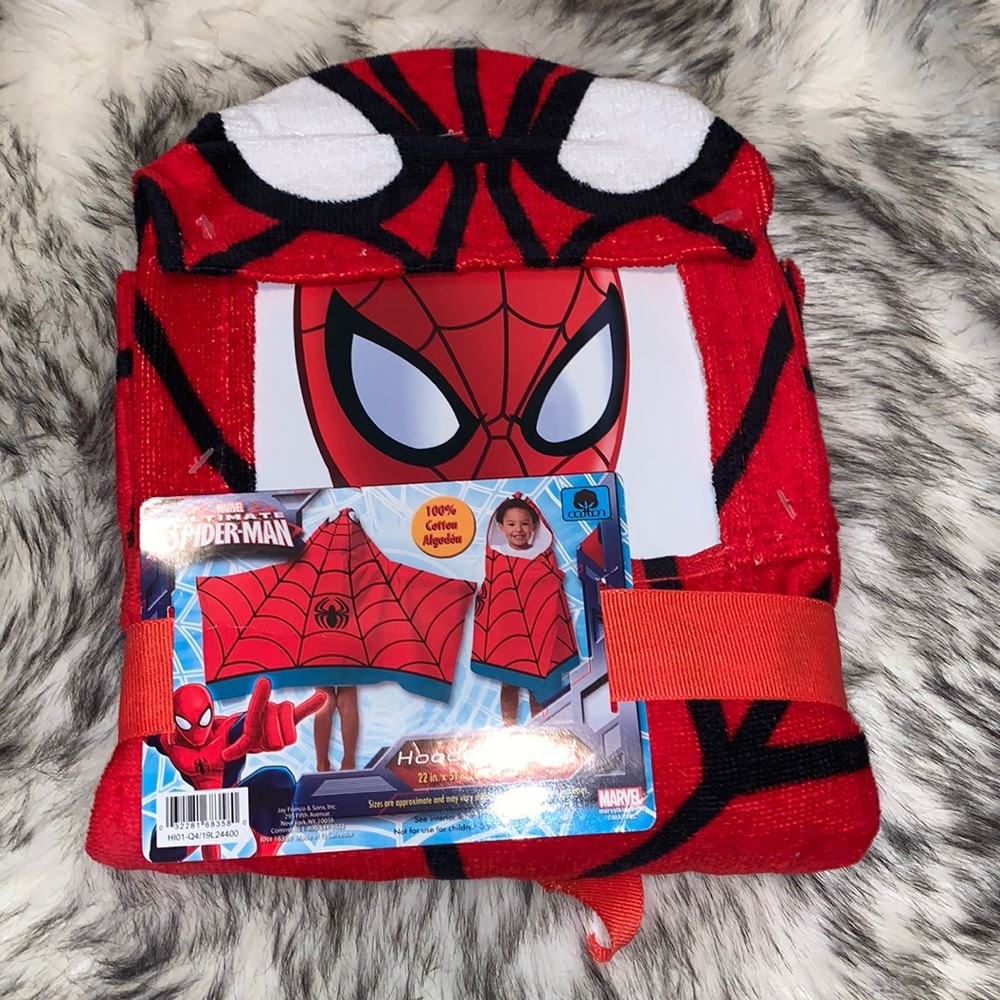 Spiderman Hooded Towel